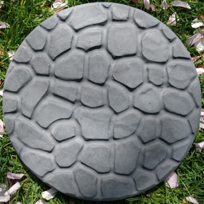Crazy Paving Stepping Stones in Charcoal Colour