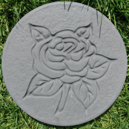 Rose Garden Stepping Stones Charcoal